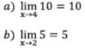limit fungsi aljabar