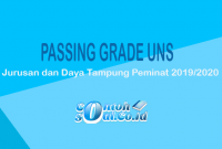 Passing Grade UNS