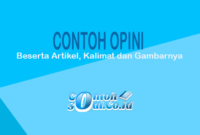 Contoh-Opini