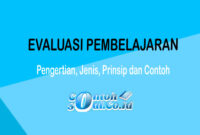 Evaluasi Pembelajaran