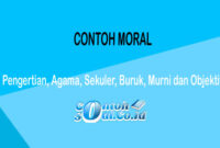 Contoh Moral